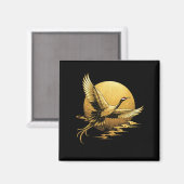 Gouden vlucht magneet (Voorkant / Achterkant)