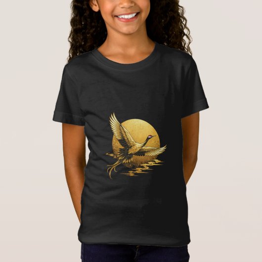 Gouden vlucht t-shirt (Voorkant)
