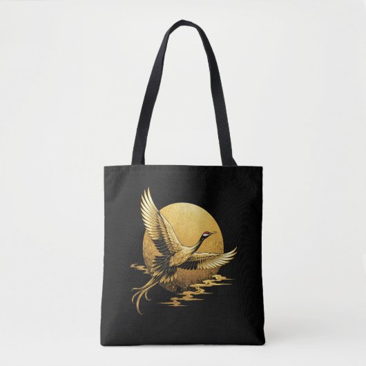 Gouden vlucht tote bag (Voorkant)