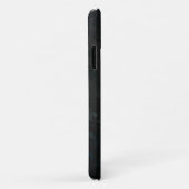 Gouden vogel schedel op zwarte achtergrond Case-Mate iPhone case (Achterkant/rechts)