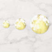 Gouden Volle Maan fase Confetti (Voorkanten)