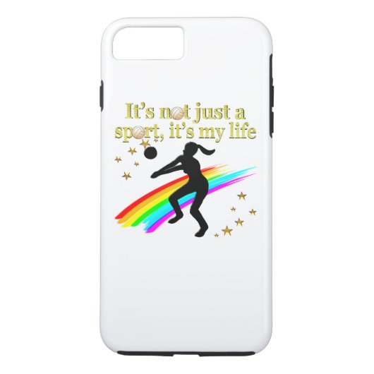 GOUDEN VOLLEYBAL IS MIJN LEVENSONTWERP Case-Mate iPhone CASE (Achterkant)