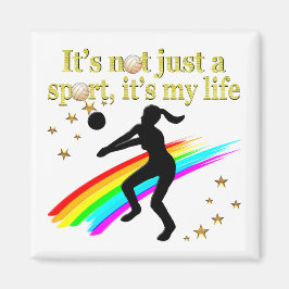 GOUDEN VOLLEYBAL IS MIJN LEVENSONTWERP MAGNEET