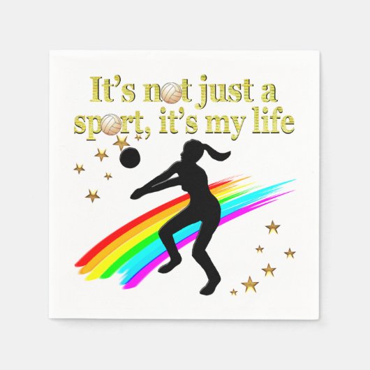 GOUDEN VOLLEYBAL IS MIJN LEVENSONTWERP SERVET (Voorkant)