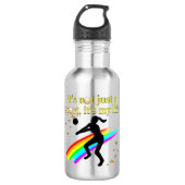 GOUDEN VOLLEYBAL IS MIJN LEVENSONTWERP WATERFLES  (Voorkant)