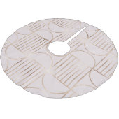 Gouden vormen: midden-eeuws modern patroon. kerstboom rok (Gekanteld)