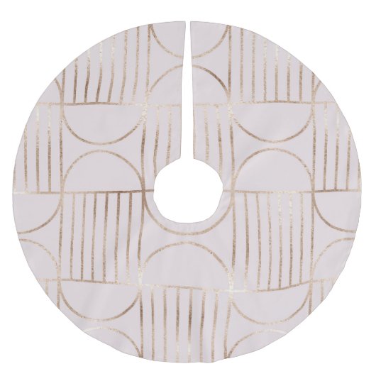 Gouden vormen: midden-eeuws modern patroon. kerstboom rok (Voorkant)