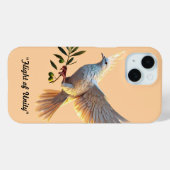 Gouden vredige ochtenden Case-Mate iPhone case (Achterkant (horizontaal))
