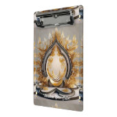 Gouden vredige uren mini klembord (Angled2)
