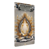 Gouden vredige uren mini klembord (Schuin)