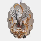 Gouden Vrijheid Opkomst Ornament Kaart (Links)