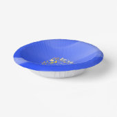 GOUDEN VROLIJKHEID EN HELDER gepersonaliseerd Papieren Kommen (Gebogen)