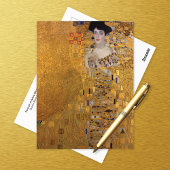 Gouden vrouw Adele Gustav Klimt Briefkaart