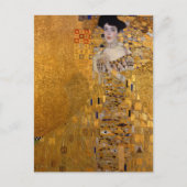 Gouden vrouw Adele Gustav Klimt Briefkaart (Voorkant)