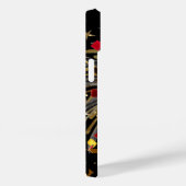 Gouden Vuurwerk & Confetti Feest Case-Mate iPhone Case (Achterkant / Rechts)