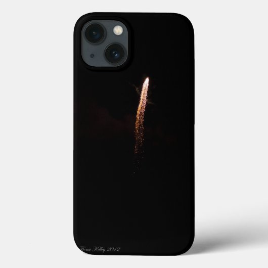 Gouden Vuurwerk iPhone Hoes (Achterkant)
