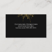Gouden Vuurwerk Visitekaartje (Achterkant)