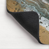 Gouden Wake Art Mousemat Muismat (Hoek)