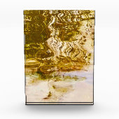 Gouden Water Fotoblok (Voorkant)