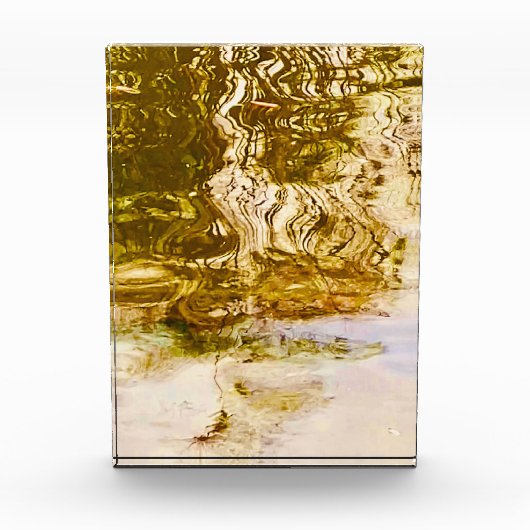 Gouden Water Fotoblok (Voorkant)