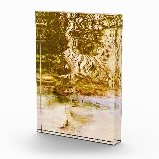 Gouden Water Fotoblok (Rechts)