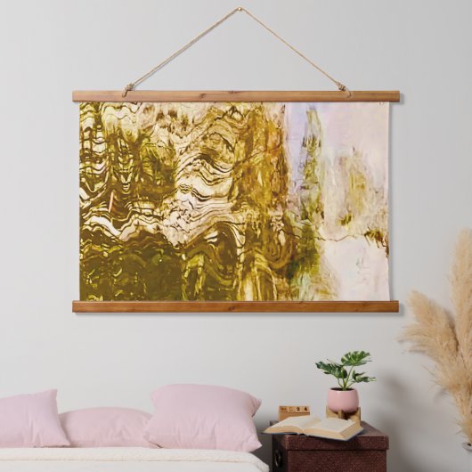 Gouden Water Tapestry Hangend Wandkleed (Slaapkamer)
