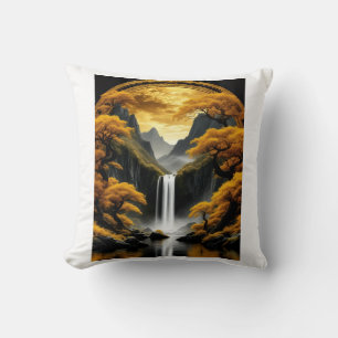 Gouden Waterval Sherpa Deken Kussen