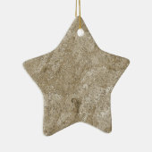 Gouden Waterverf Abstract Keramisch Ornament (Rechts)