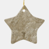 Gouden Waterverf Abstract Keramisch Ornament (Voorkant)