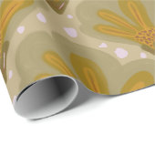 gouden Waterverf Cadeaupapier (Rol Hoek)