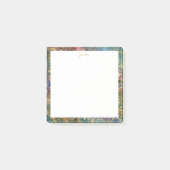 Gouden waterverf en nevel mandala post-it® notes (Voorkant)