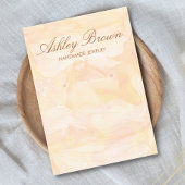 Gouden Waterverf Handgemaakte Sieraden Oorbel Disp Visitekaartje