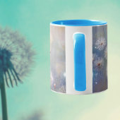 Gouden Waterverf Kijk Paardenbloemen Initiaal Mono Mok