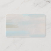 Gouden Waterverf libel Visitekaartje (Achterkant)