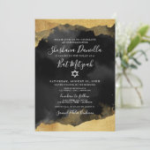 Gouden Waterverf van David Mitswa Kaart (Staand voorkant)