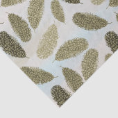 Gouden Waterverf veren Tissuepapier (Detail)