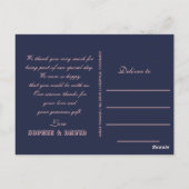 Gouden We Hernieuwen Nog Steeds De Geloften Foto C Briefkaart (Achterkant)