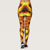  Gouden Web B ~ Uit De Kroes ~  Leggings (Achterkant)
