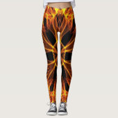  Gouden Web B ~ Uit De Kroes ~  Leggings (Voorkant)