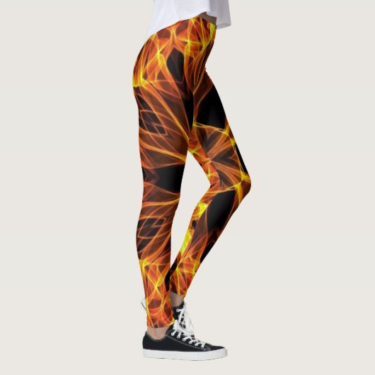  Gouden Web B ~ Uit De Kroes ~  Leggings (Rechts)