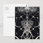 Gouden web briefkaart (Voorkant / Achterkant)