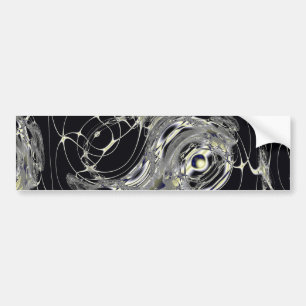 Gouden web bumpersticker