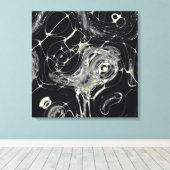 Gouden web canvas afdruk (Insitu (Houten vloer))