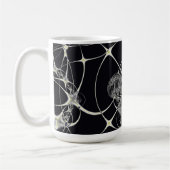 Gouden web koffiemok (Links)