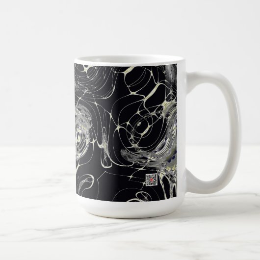 Gouden web koffiemok (Rechts)