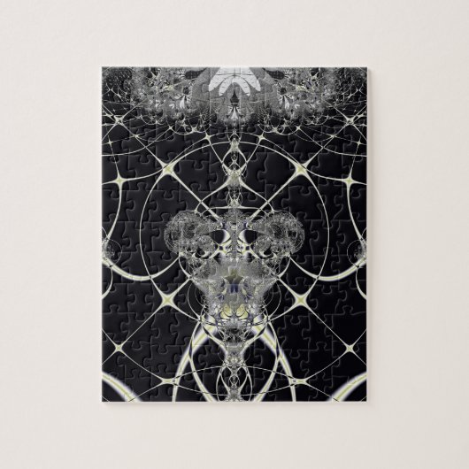 Gouden web legpuzzel (Verticaal)