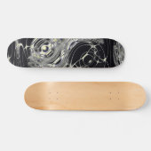Gouden web skateboard (Horizontaal)