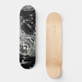 Gouden web skateboard (Voorkant)