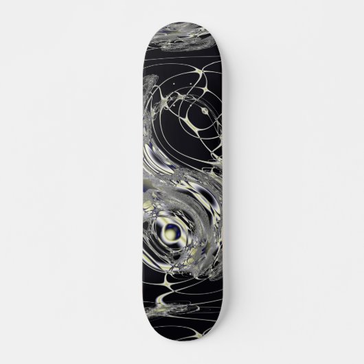 Gouden web skateboard (Voorkant)