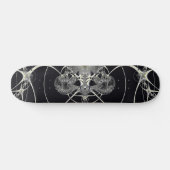 Gouden web skateboard (Horizontaal)